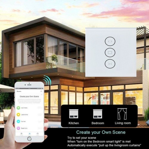 LED Smart Wifi Schalter Zeitschaltuhr APP Touch für Rolladen Jalousie Rohrmotor - Bild 2 von 18