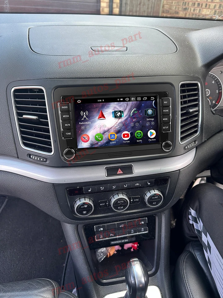 Carplay Android 13 Radio GPS estéreo DSP Para Seat Alhambra Mk2 2010-2018 - Imagen 2 de 4