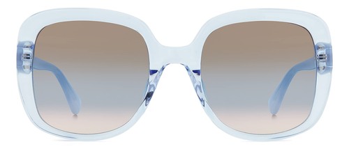 Neue Kate Spade NY Wenona/G/S eckige Damen-Sonnenbrille, blau/braun schattiert 56 mm - Bild 3 von 4