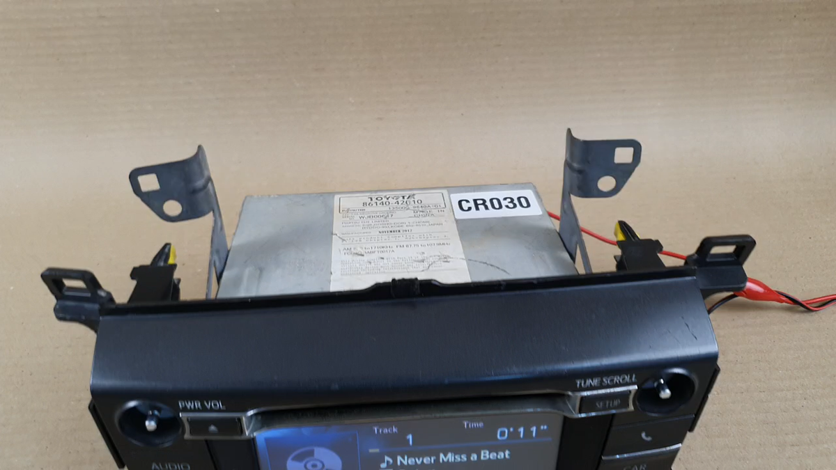 2013-2015 Toyota Rav4 Radio CD info Display 86140-42010 Oem ID