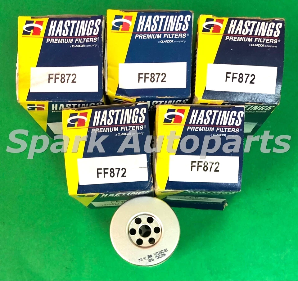 New Lot of 5 Fuel Filter HASTINGS FF872 For FREIGHTLINER, KENWORTH, WESTERN STAR - Image 3 of 4