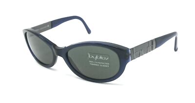 BYBLOS BY 196 WOMEN'S SUNGLASSES - S 7147 BLUE AND RIFLE BARREL