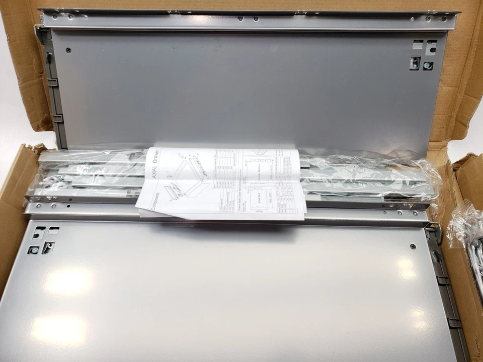 Ящик AXIAL - 199 мм высота AXL199550105, серебристый - Изображение 4 из 4