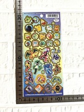 Pokemon Gold Outside Border Stickers 31 characters Stickers