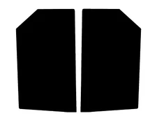 85 - 86 Honda Atc250r rear fender decals,  atc 250r  250r graphics black