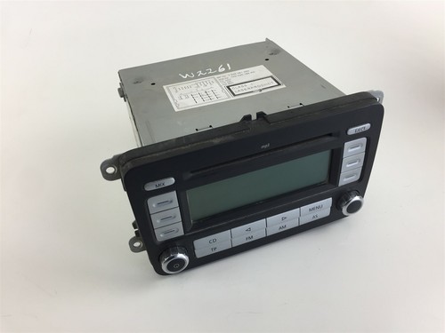 W2261 VW CD Radio Kopf Einheit 1K0035186AD [Stecker / Code Nicht Inbegriffen]