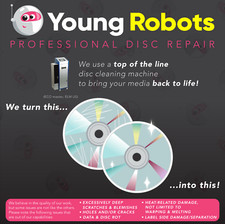 20 Video Game, Gamecube, CD DVD Blu-Ray Disc Repair Service - Remove Scratches