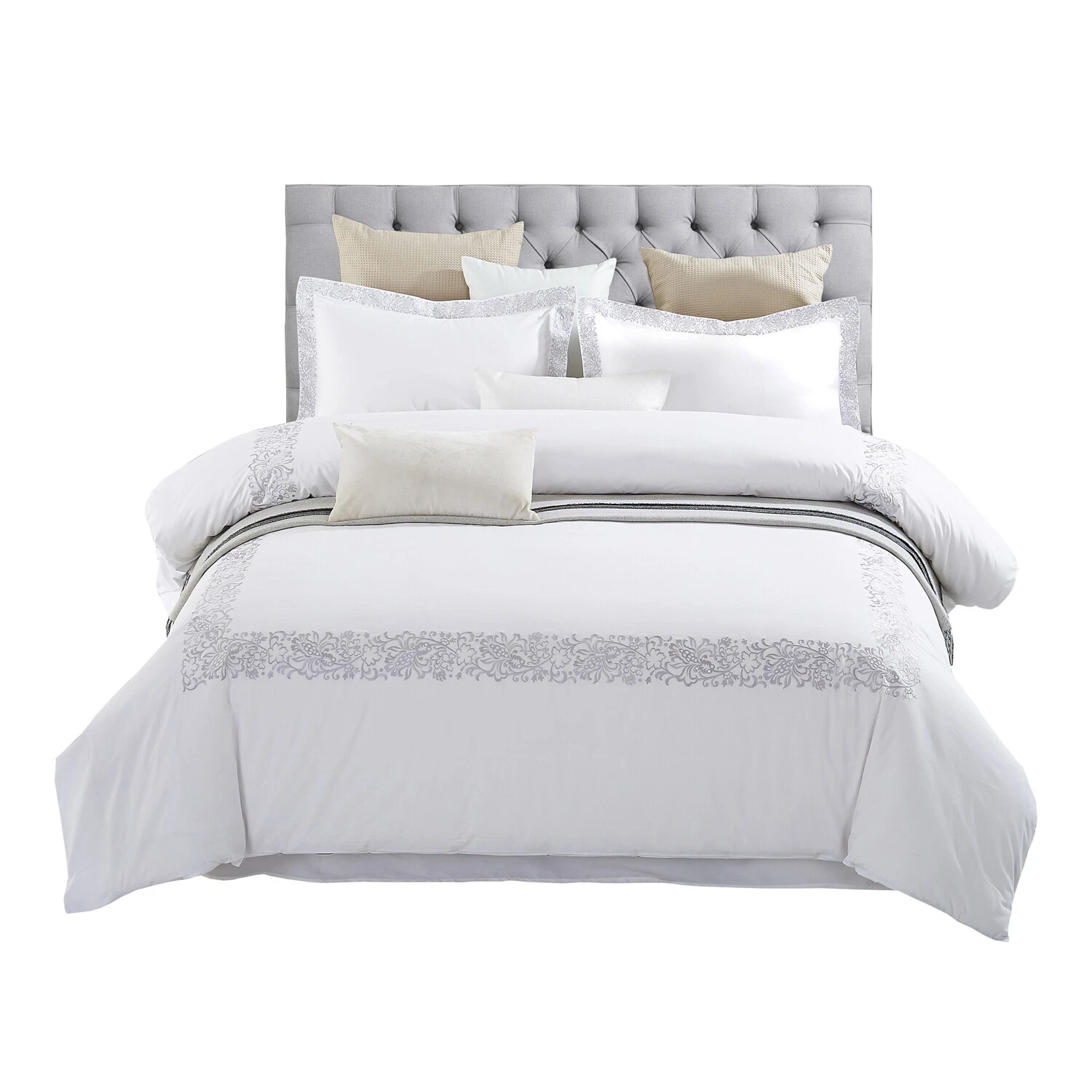 Blue Nile Mills Moonlawn Duvet Cover - Thumbnail 3