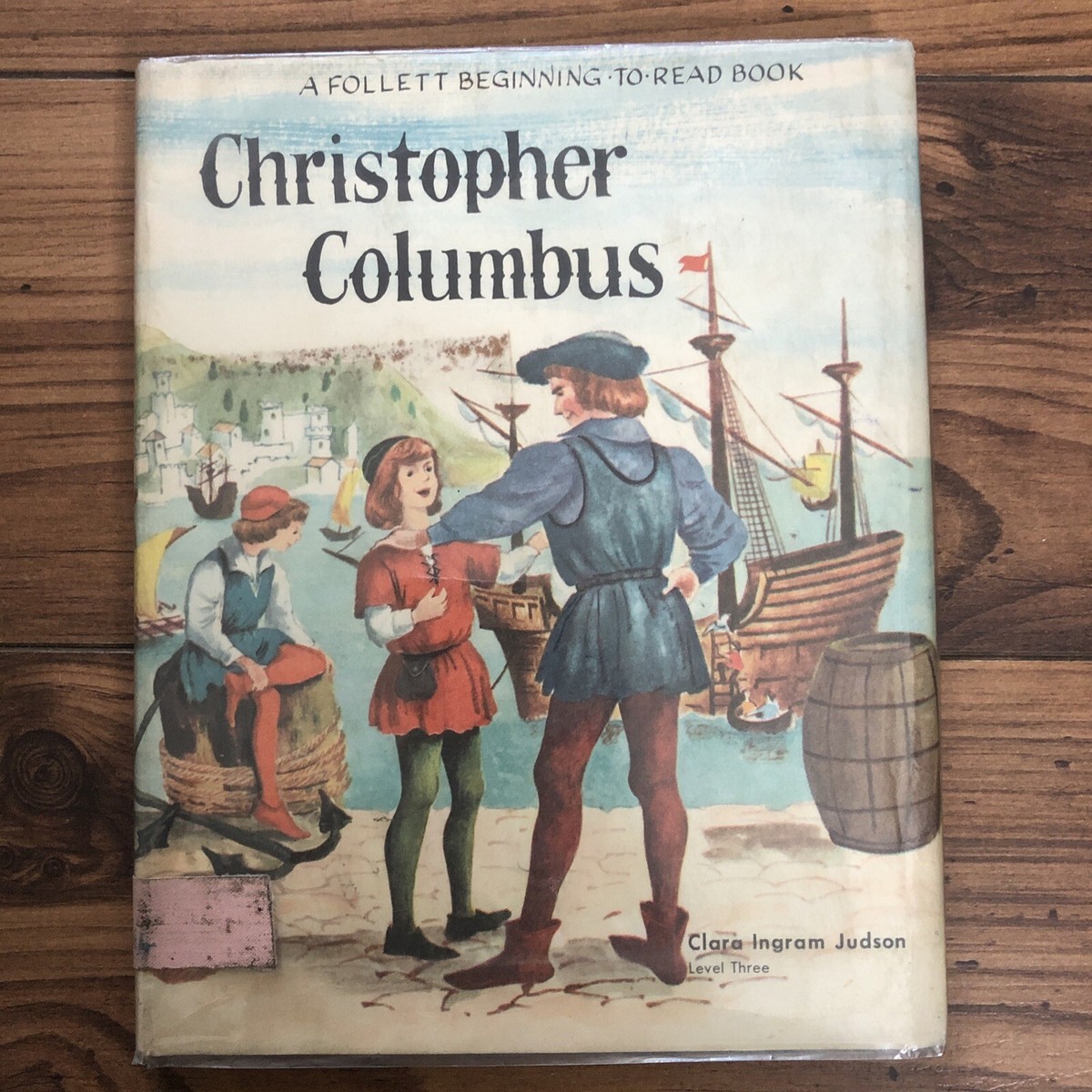 Christopher Columbus Original Vintage 1960 Book Judson Follet Book