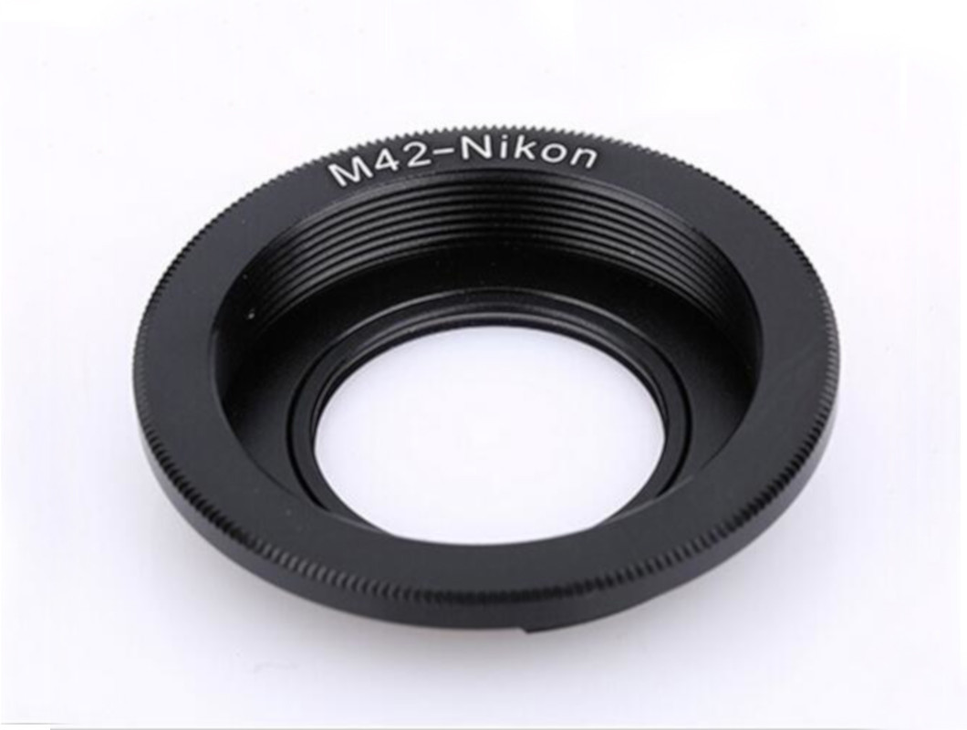 M42 focus to infinity lens adaptor to fit Nikon F mount camera body UK  SELLER