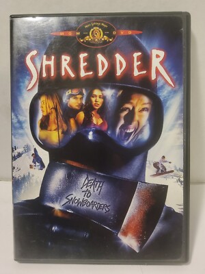 Shredder (DVD, 2003) Horror With Insert 