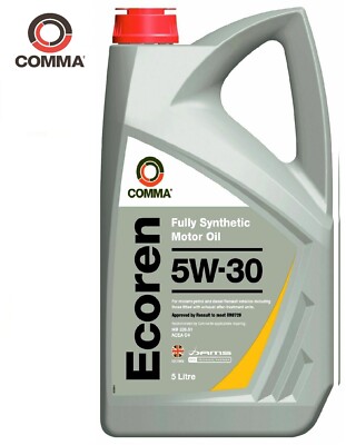 Comma Ecoren 5L 5W-30 5 Voll Synthetisch Motor Motoröl ECR5L