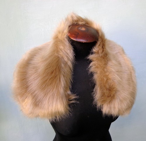 SYNTHETIKMODE FUCHS FELLKRAGEN FUCHS WEICHER SCHAL Winter Schal Stola - Bild 10 von 18