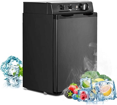 Smad 2.1 cu.ft 3 Way Gas Fridge Propane Mini Refrigerator Car RV Fridge Camper