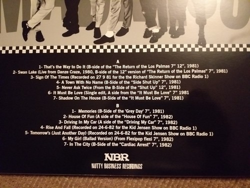 RARE MADNESS VOL 2 - MINT CONDITION 12" LP OF RARE MADNESS TRACKS (SUGGS 2 TONE) - Picture 3 of 4