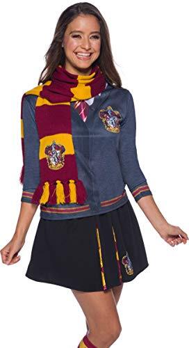 Rubie's Official Harry Potter House Deluxe Scarf, Costume Accessory Adults / Chi