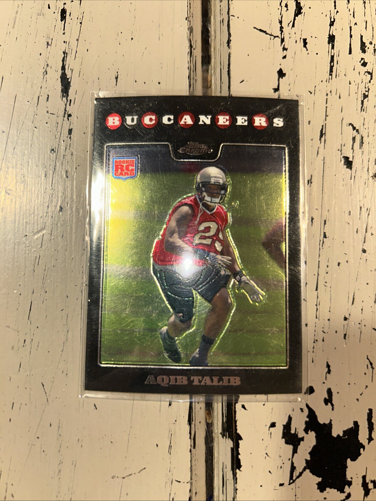 2008 Topps Chrome #TC261 Aqib Talib Refractors RC