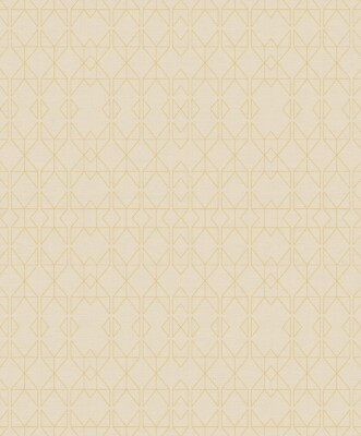 Wallpaper, System Solution, Structure, Geometric, Runes, Gleam, Crèmebeige, Gold