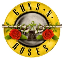 Guns N Roses Iron On Transfer For T-Shirt & Other Light Color Fabrics #4