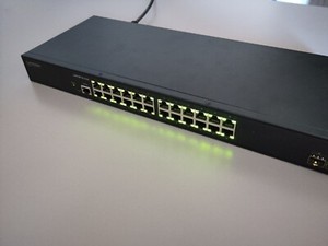 Lancom GS-2326 Lüfterloser 24 Port Gigabit Ethernet Switch 24x GbE 2x SFP