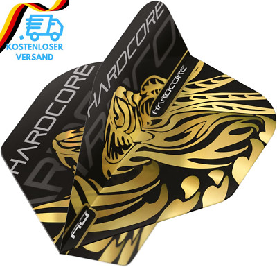 RED DRAGON Player Dart Flights - 3 Sets per Pack (9 Flights in Total)