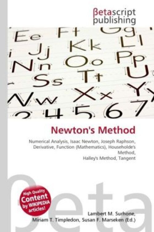 Thumbnail - Lambert M. Surhone (u. A.) | Newton's Method | Taschenbuch | Englisch