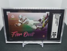 2021 Panini Luminance Far Out Josh Jacobs SGC 10 Gem Mint Raiders Case Hit FO-8