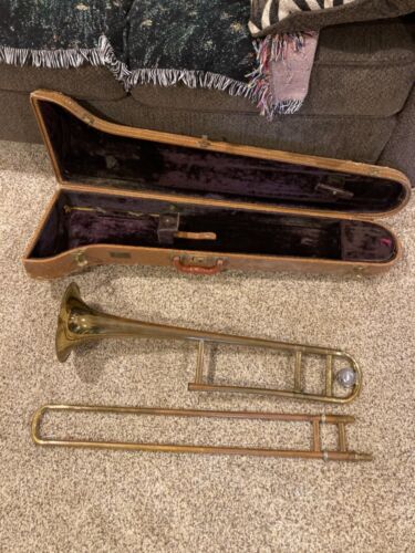 1956 Olds Ambassador Trombone s/n 211565 7-1/2" Bell Marked 565 & 93 Also w/Case