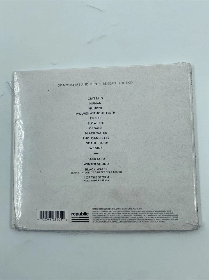 Beneath the Skin de Of Monsters and Men CD 2015 Foto 2 de 3