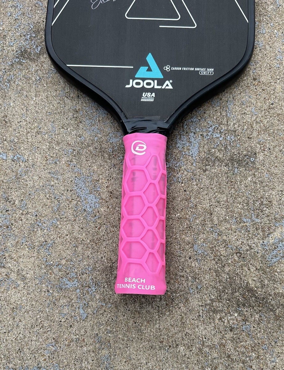 Ergonomic Hex Grip For Pickleball (pink) - similar To