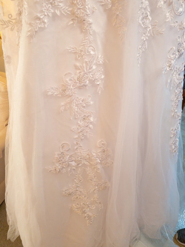 Alfred Angelo: Disney Fairytale Bridal: Vestido Rapunzel 255 (Marfil/Plata) Foto 2 de 4