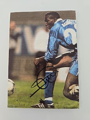 VICTOR AGALI Autogramm Signiert Autograph Signed Zeitungsausschnitt ORIGINAL 