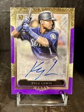 Kyle Lewis 2020 Topps Five Star PURPLE /50 Autograph Auto RC ROY Mariners