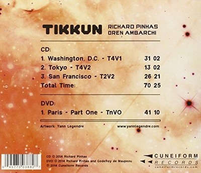 Tikkun Bonus One DVD