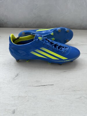 Adidas F50 Adizero Blue Football Soccer Cleats Boots US10 1/2 UK10