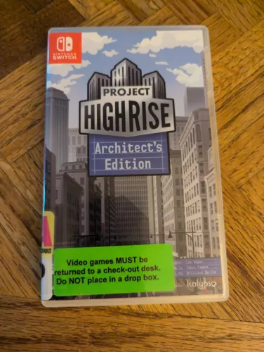 PROJECT HIGHRISE: Architect's Edition Nintendo SWITCH 2018 Ex-Lib