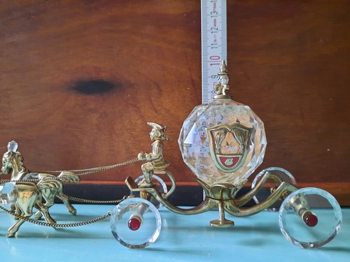 Kristallkutsche mit 4 Pferden, Cinderellakutsche Prinzessin Kutsche Mit Kutscher - Bild 22 von 24