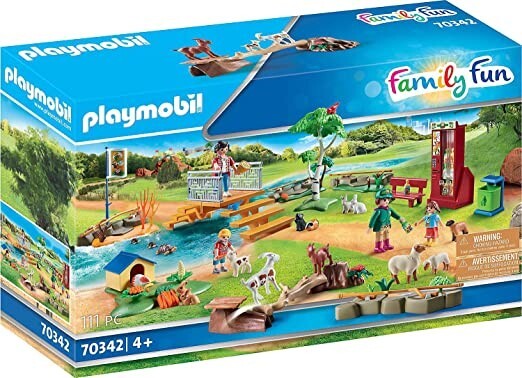 【美品】World Family - play Along Toys Playmobil 70342 Family Fun Large Petting Zoo - Family Fun | eBay