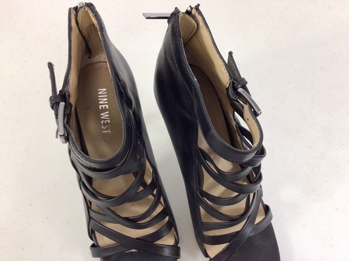 Nine West Strappy Heels Womens 7 - Picture 2 of 9