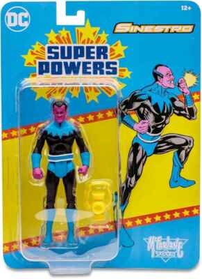 DC Collectibles Super Powers Wave 6 SINESTRO 5 Inch Action Figure Mcfarlane