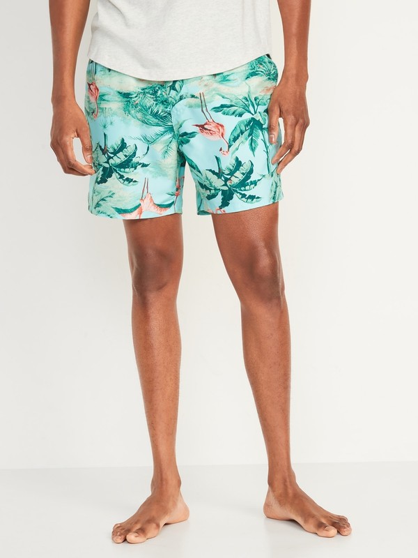New Printed Swim Trunks for Men 5.5-inch inseam size M