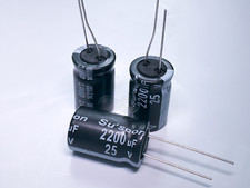 10PCS SK Suscon 2200uF 25V 13x21 mm Aluminum Electrolytic Radial Capacitor