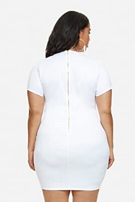 white dress fashion to figure Nataly Ruched Maxi Dress