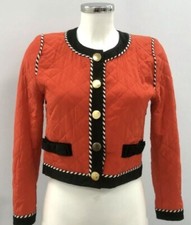 Vintage Escada By Margaretha Ley 1980s Cropped Jacket Size 8 Uk