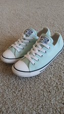 Converse Chuck Taylor All Star Low Top Shoe Sky Blue Teen Juniors Women's Size 5