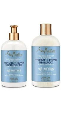 Shea Moisture Hydrate and Repair Shampoo und Conditioner 13oz