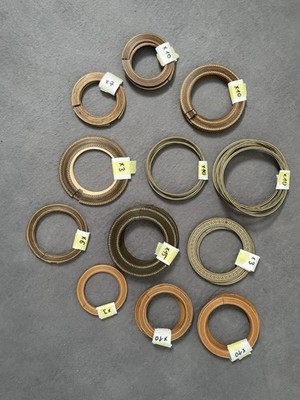 Vintage guitar rosettes lot - different sizes - 1970s 1980s ? NOS