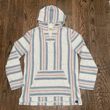 Faherty Brand Mens Biarritz Striped Hoodie Size. Medium