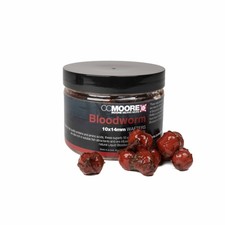 CC Moore Bloodworm Wafters- Natural Carp Fishing Hookbaits- 10 x 14mm