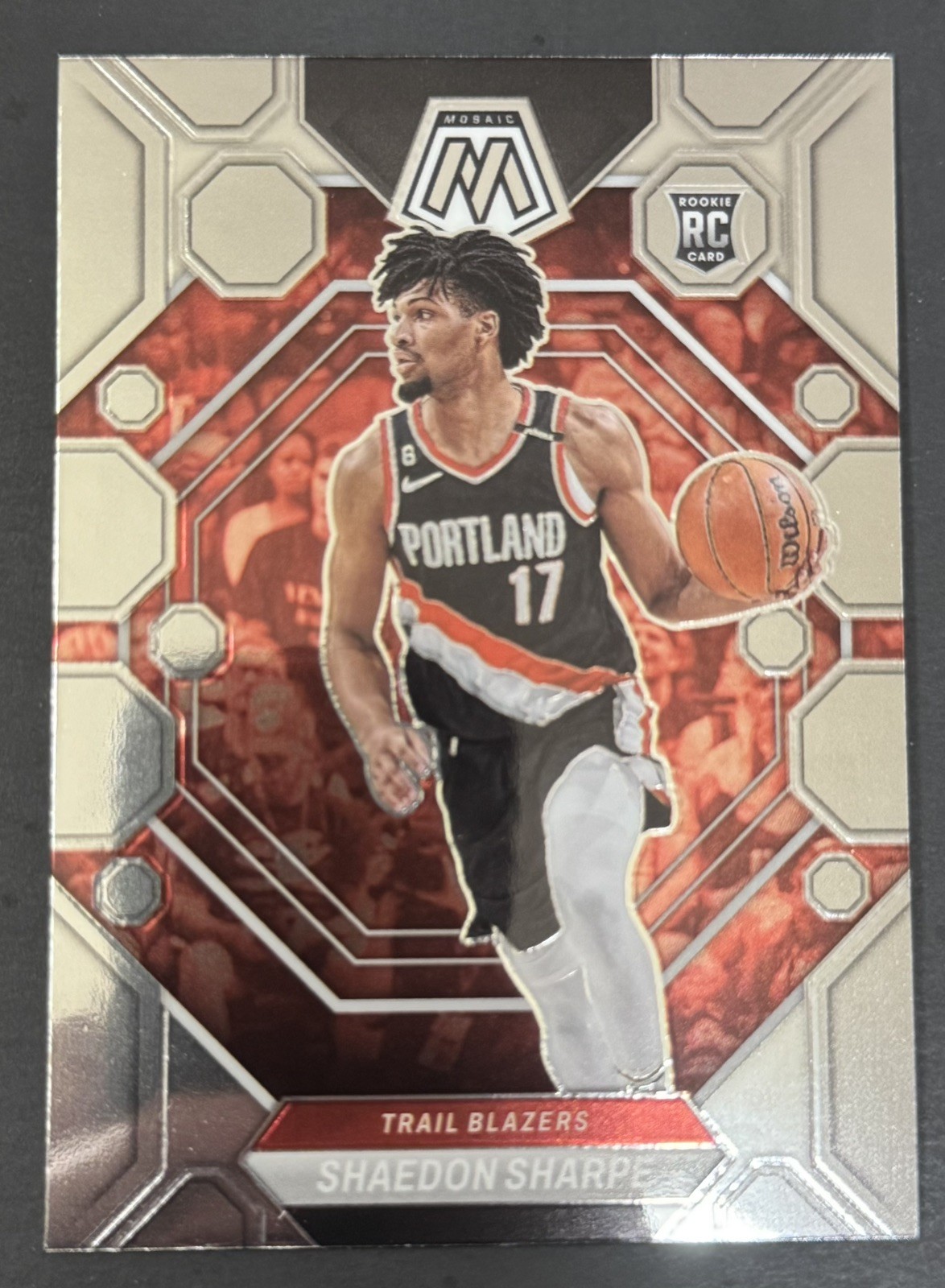2022-23 Panini Mosaic - Rookies Shaedon Sharpe #213 (RC)